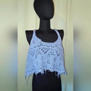A Hollister Knit Crop Tank Top